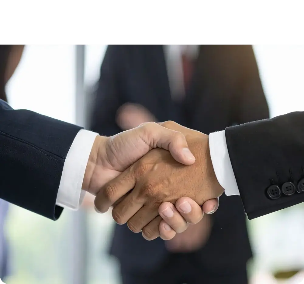 Professional Handshake - Partnership and Trust